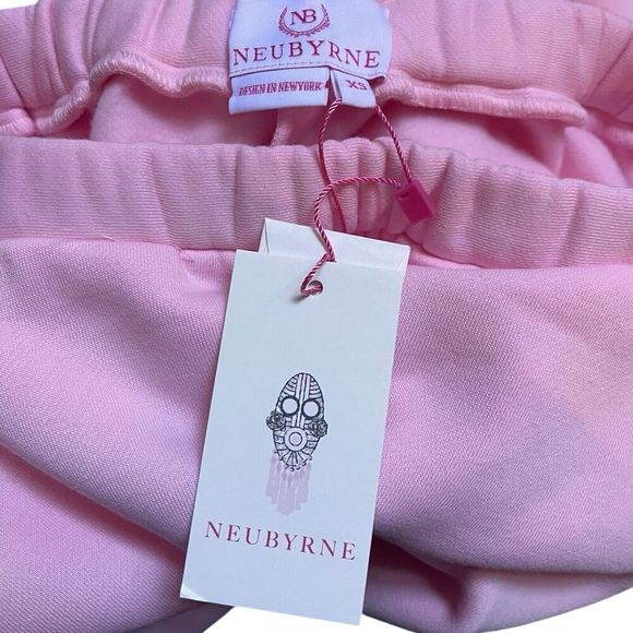 Nuebyrne Maccado Mask Jogger Set Lounge Pant Hoodie Luxury Sequin 2 Pc NWT US XS - Picture 8 of 14